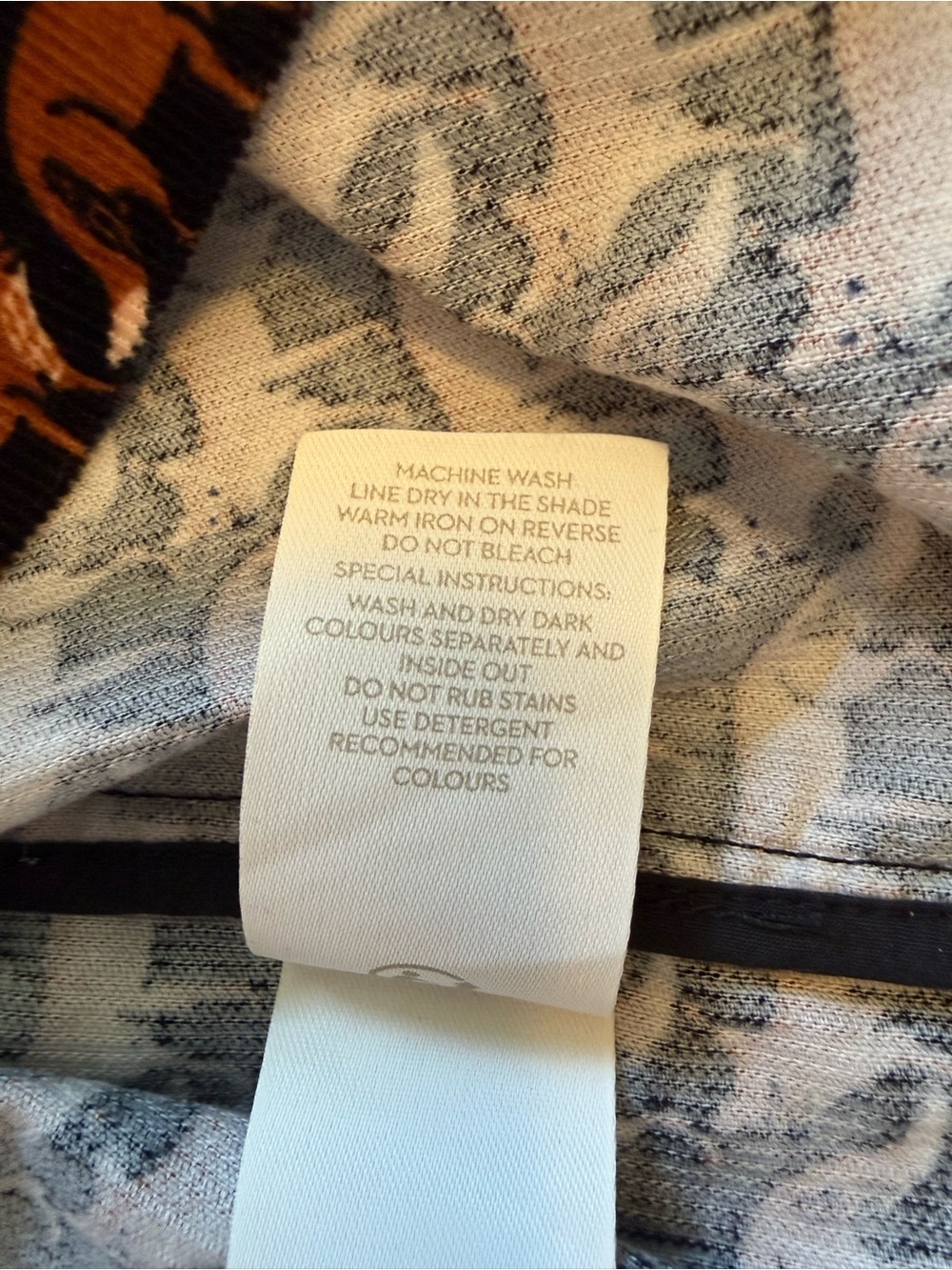 Boden corduroy fox print dress - Picture 13 of 14
